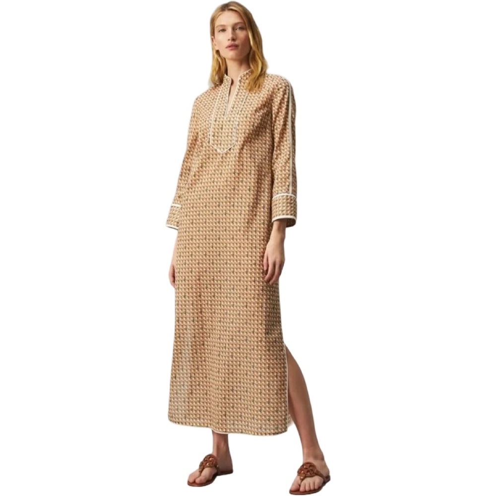 Tory Burch Patterned Caftan. Euc - image 5